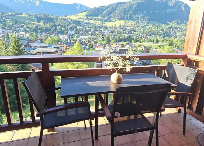 Lägenhet 1 Et Mezzanine A Avec Balcon Et Animaux Admis - Fr-1-453-57 Megève